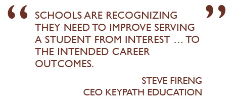 Steve Fireng quote about higher ed tech trends